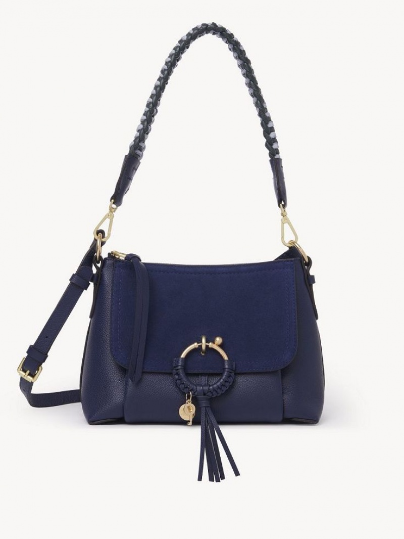 Chloe Joan Small Shoulder Bags CLASSIC NAVY | CHE-SR14647