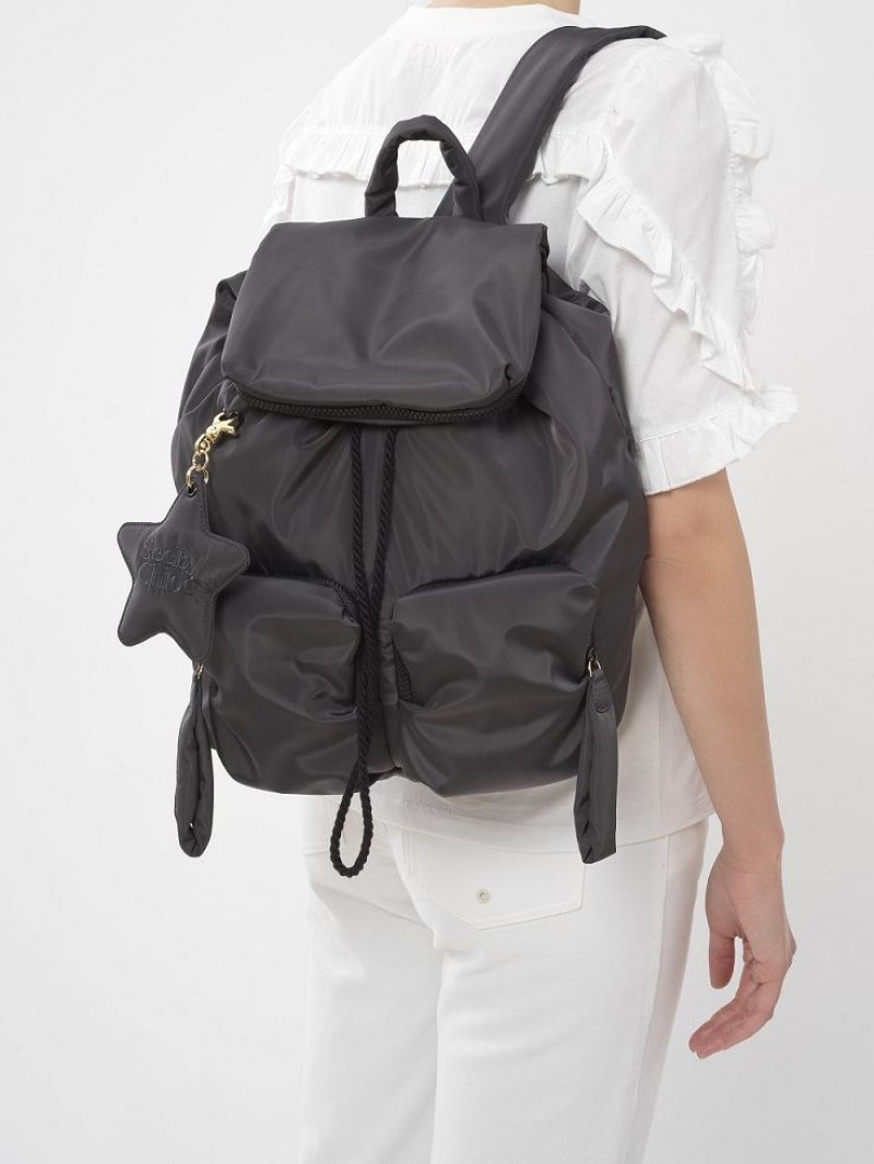 Chloe Joy Rider Backpacks Minimal Grey | CHE-SR14787