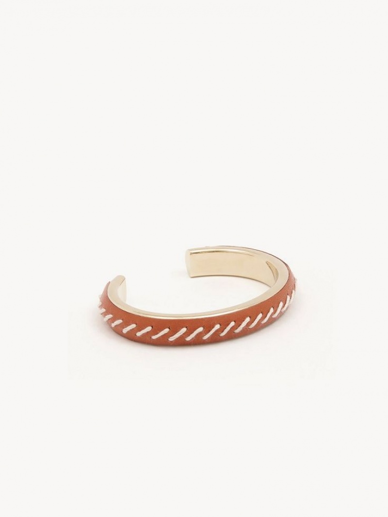 Chloe Kattie Cuff Bracelets HENNA ORANGE | CHE-SR14398