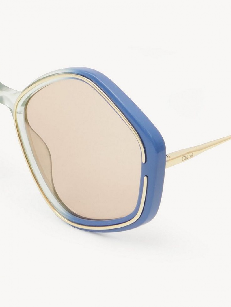 Chloe Kheene Sunglasses BLUE PETROL | CHE-SR14505