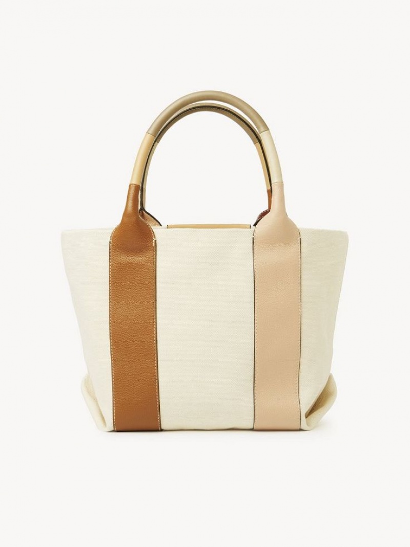 Chloe Laetizia Small Tote Bags CARAMELLO | CHE-SR14710