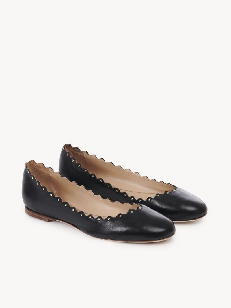 Chloe Lauren Ballet Flat Black | CHE-SR14255