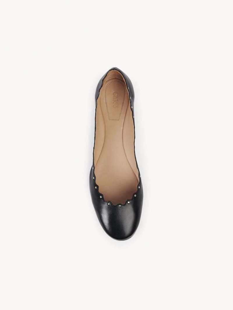 Chloe Lauren Ballet Flat Black | CHE-SR14255