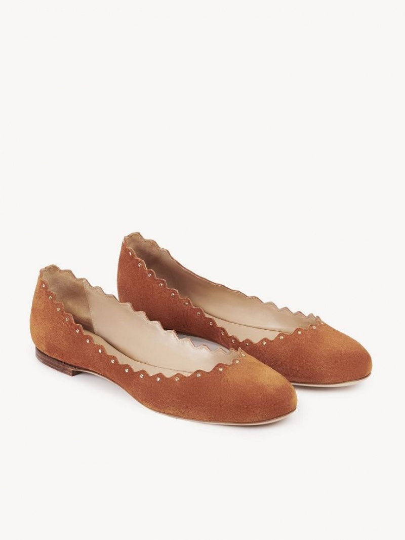 Chloe Lauren Ballet Flat Ochre Delight | CHE-SR14254