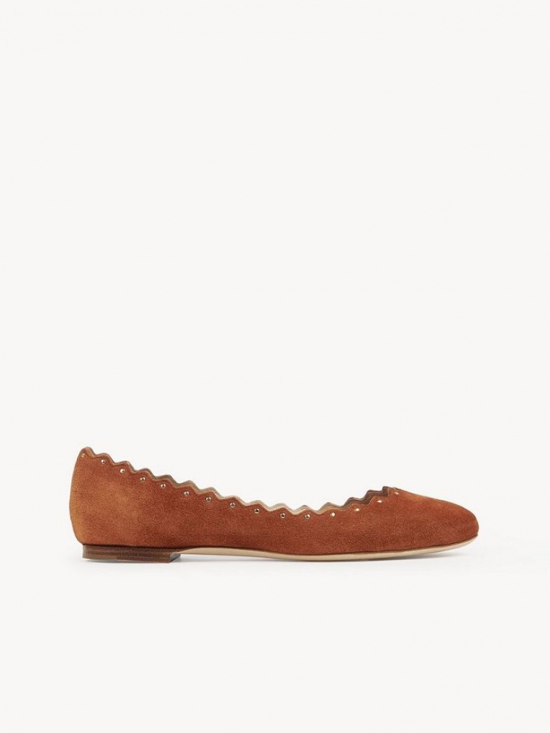 Chloe Lauren Ballet Flat Ochre Delight | CHE-SR14254