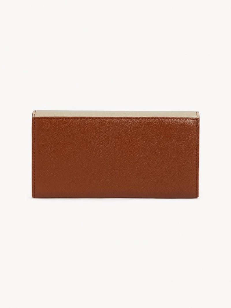 Chloe Layers Long Wallets Caramel | CHE-SR14915