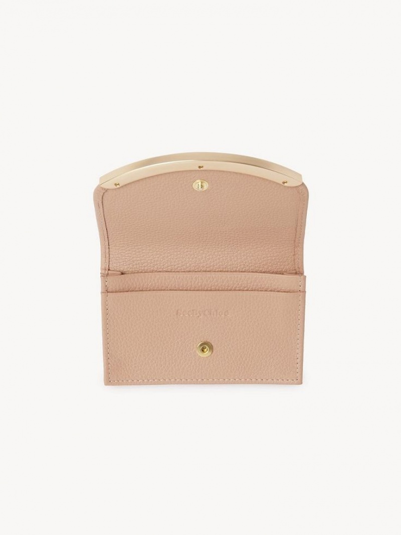 Chloe Lizzie Card Holders COFFEE PINK | CHE-SR14929