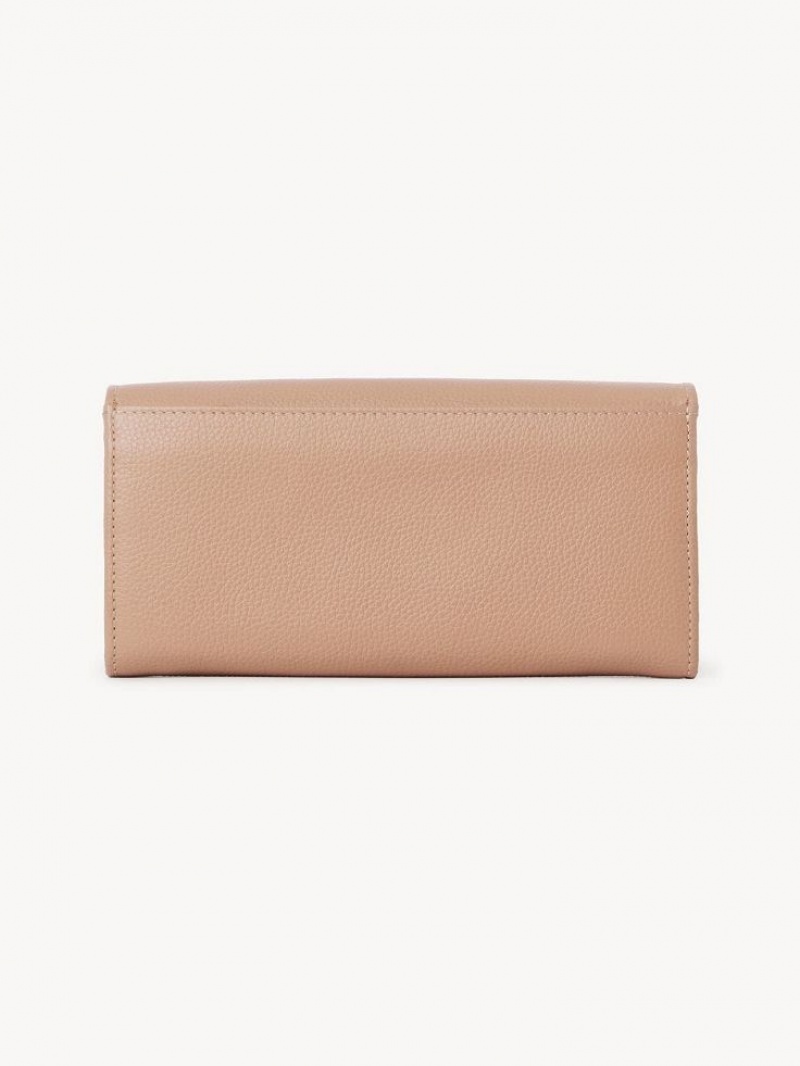 Chloe Lizzie Long Wallets COFFEE PINK | CHE-SR14916