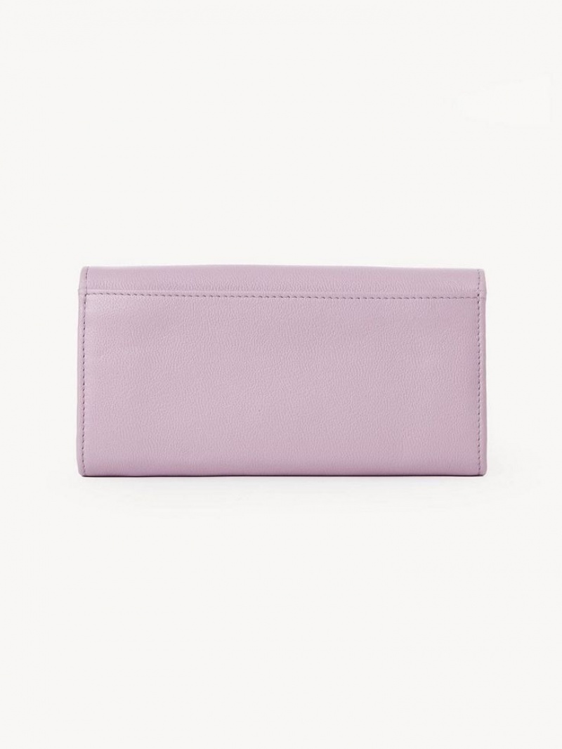 Chloe Lizzie Long Wallets LAVENDER MIST | CHE-SR14920