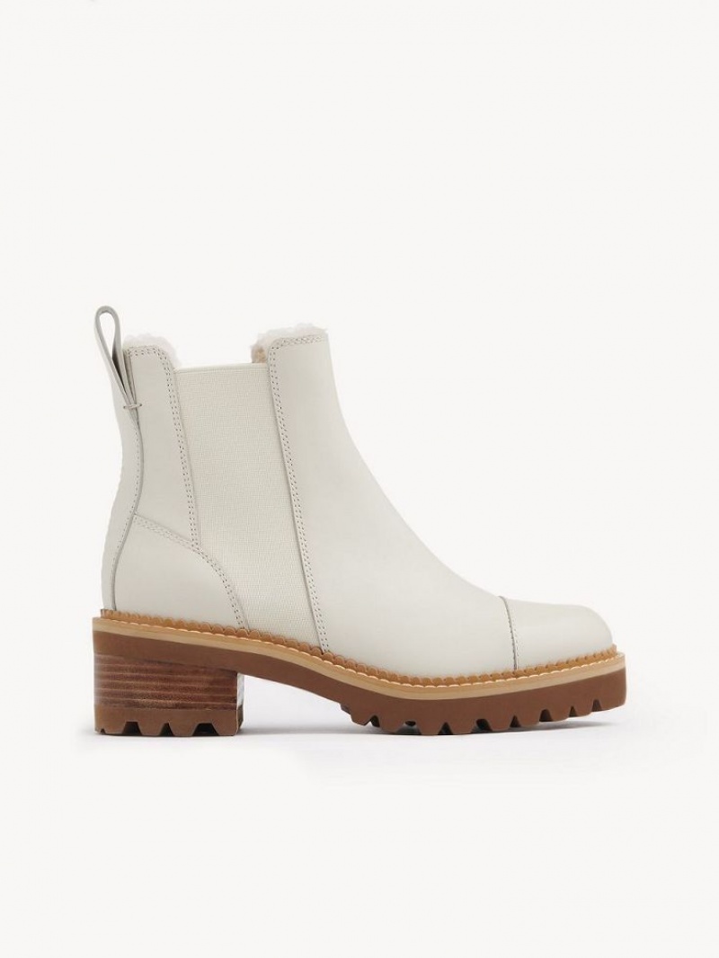 Chloe Mallory Chelsea Boots GESSO | CHE-SR14886