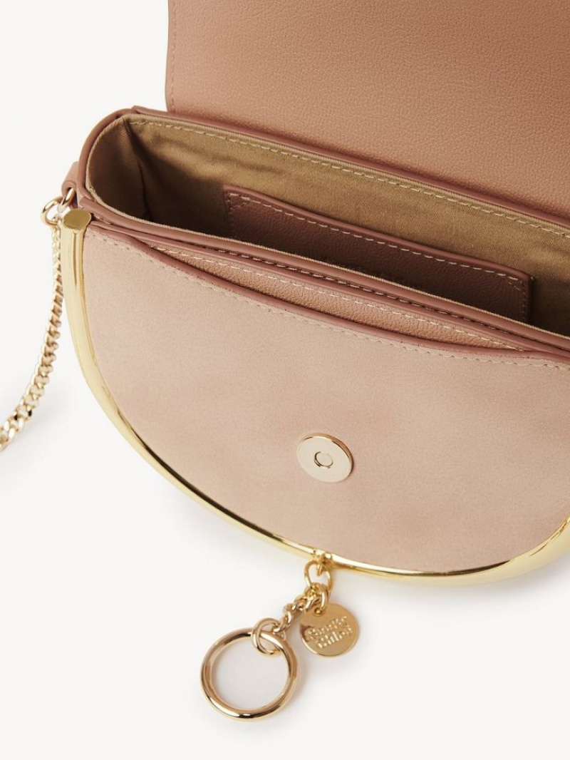 Chloe Mara Evening Crossbody Bags COFFEE PINK | CHE-SR14714