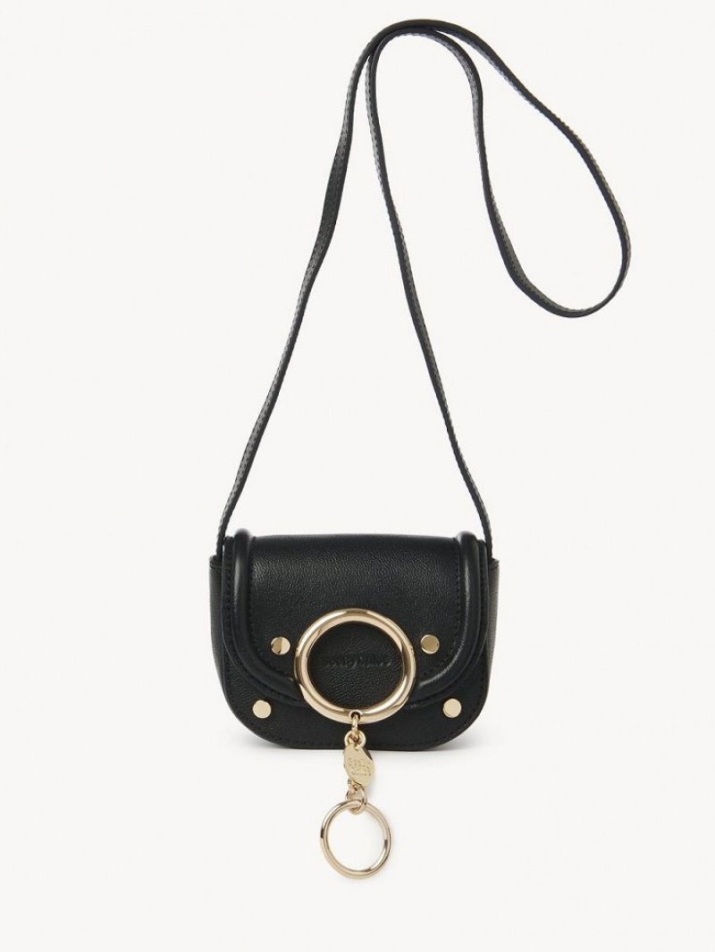 Chloe Mara Micro Shoulder Bags Black | CHE-SR14608