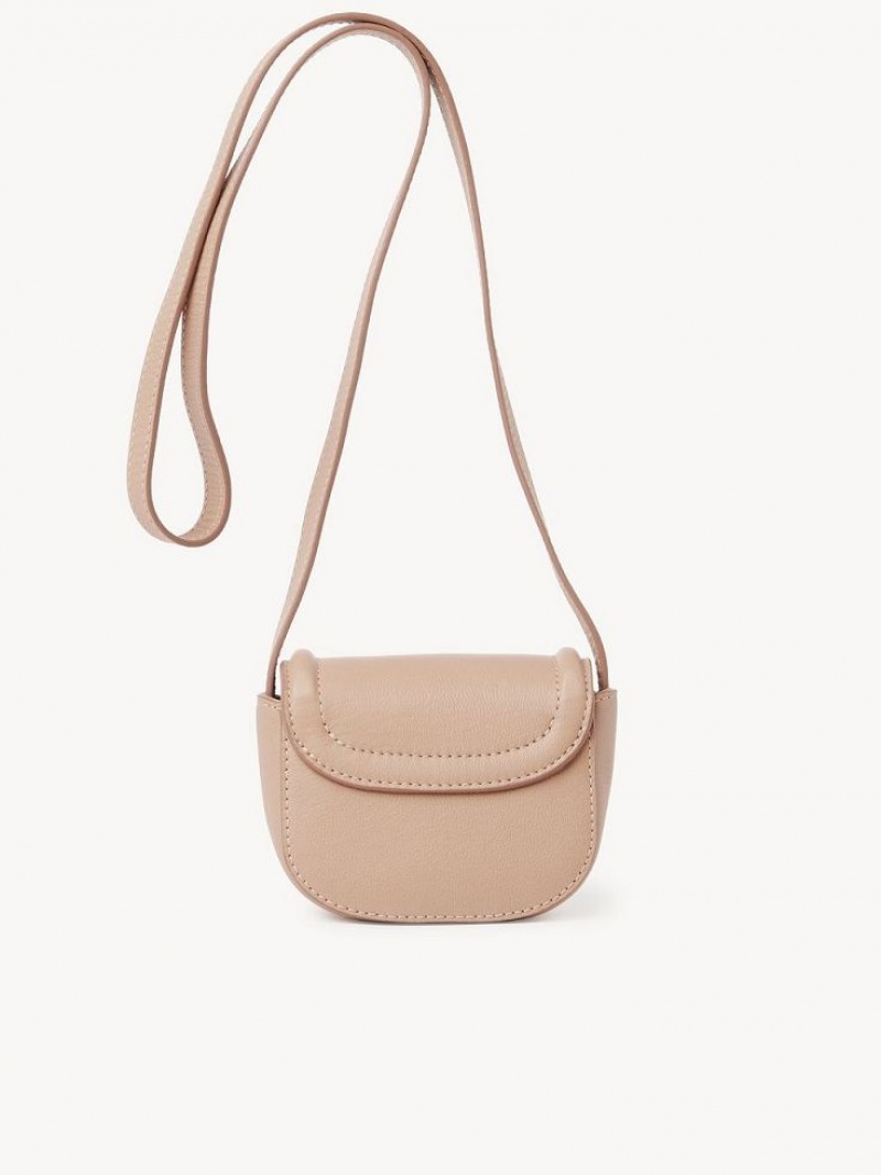 Chloe Mara Micro Shoulder Bags COFFEE PINK | CHE-SR14606