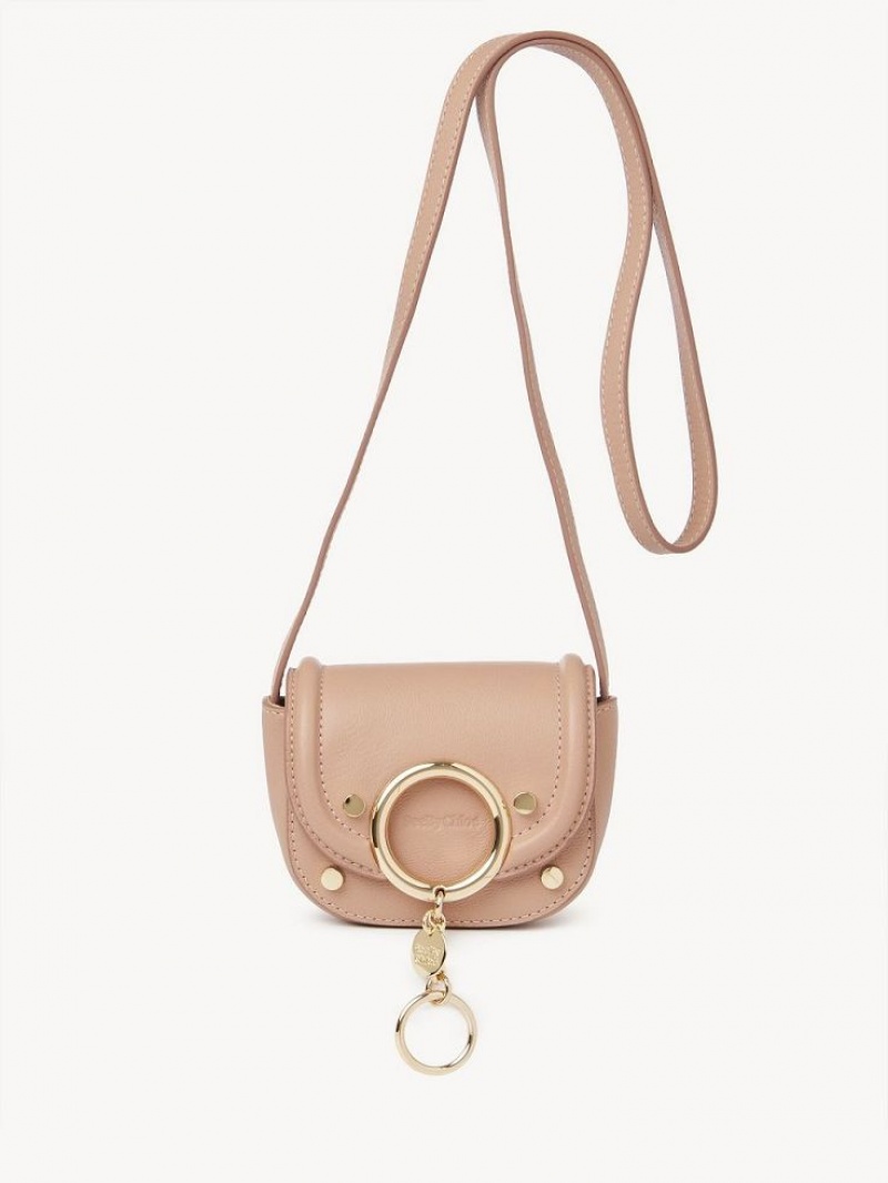 Chloe Mara Micro Shoulder Bags COFFEE PINK | CHE-SR14606