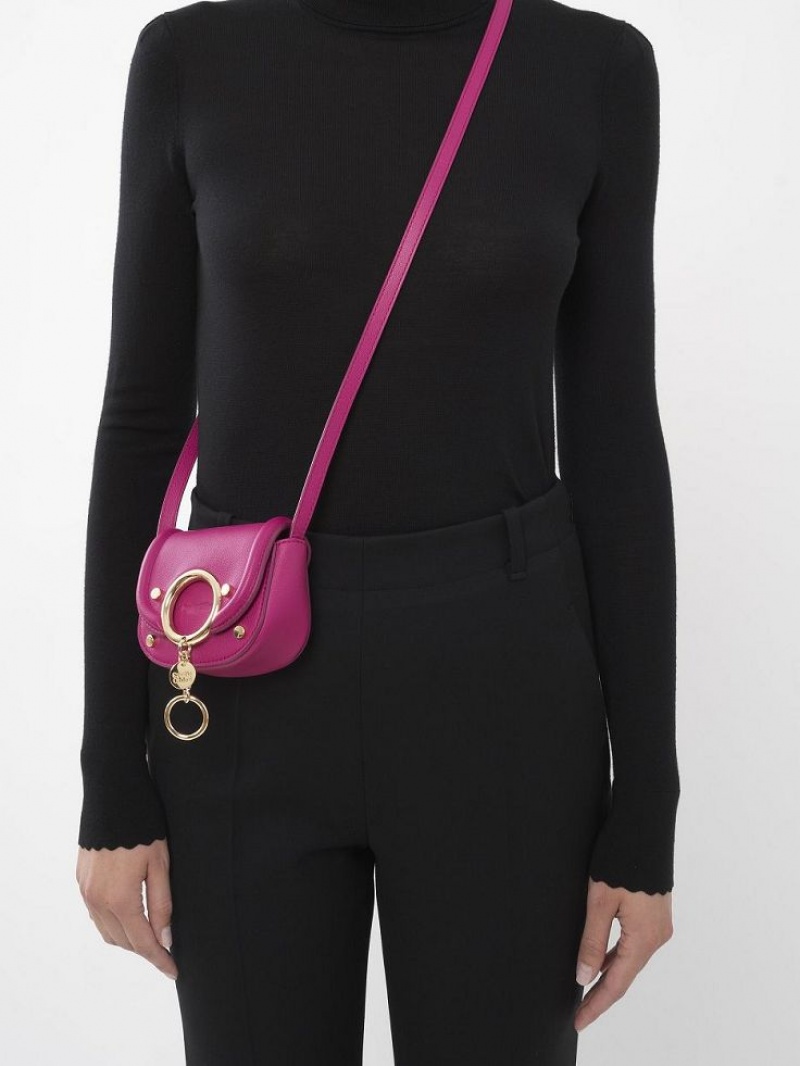 Chloe Mara Micro Shoulder Bags MAGNETIC PINK | CHE-SR14605