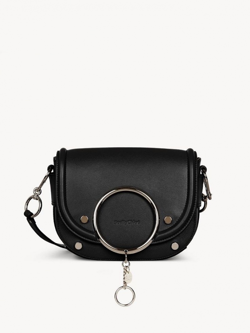 Chloe Mara Shoulder Bags Black | CHE-SR14672