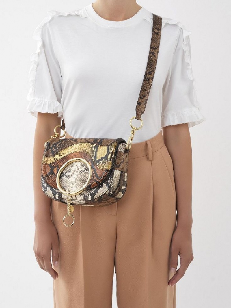 Chloe Mara Shoulder Bags Burning Camel | CHE-SR14597