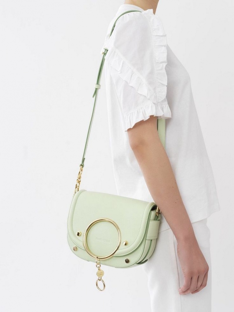 Chloe Mara Shoulder Bags PASTEL GREEN | CHE-SR14673