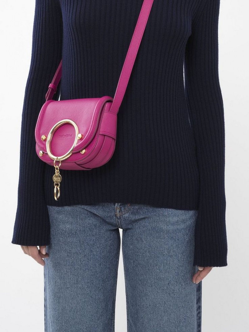 Chloe Mara Small Shoulder Bags MAGNETIC PINK | CHE-SR14617