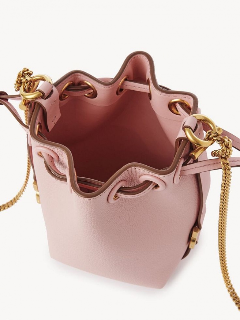 Chloe Marcie Bucket Mini Bags BLOSSOM PINK | CHE-SR13741