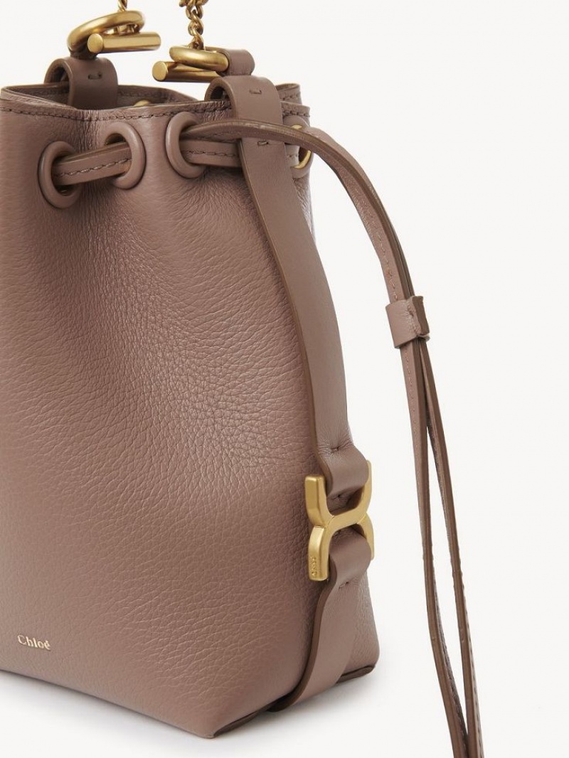 Chloe Marcie Bucket Mini Bags WOODROSE | CHE-SR13716