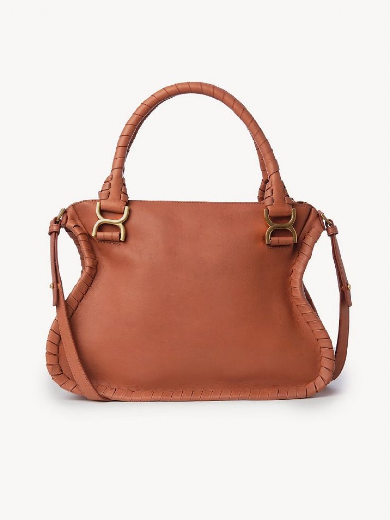 Chloe Marcie Double Carry Crossbody Bags HENNA ORANGE | CHE-SR13480