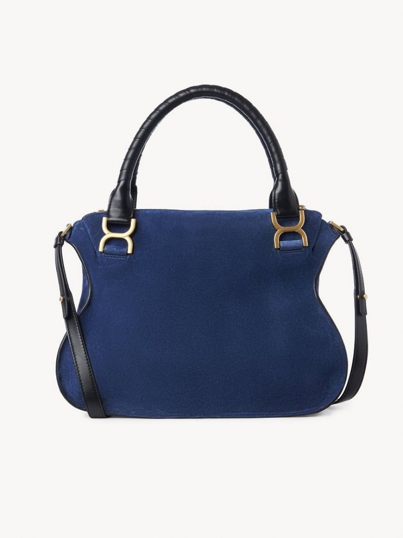 Chloe Marcie Double Carry Crossbody Bags DEEP DENIM | CHE-SR13504