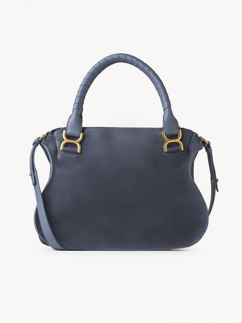 Chloe Marcie Double Carry Crossbody Bags GRAPHITE NAVY | CHE-SR13517