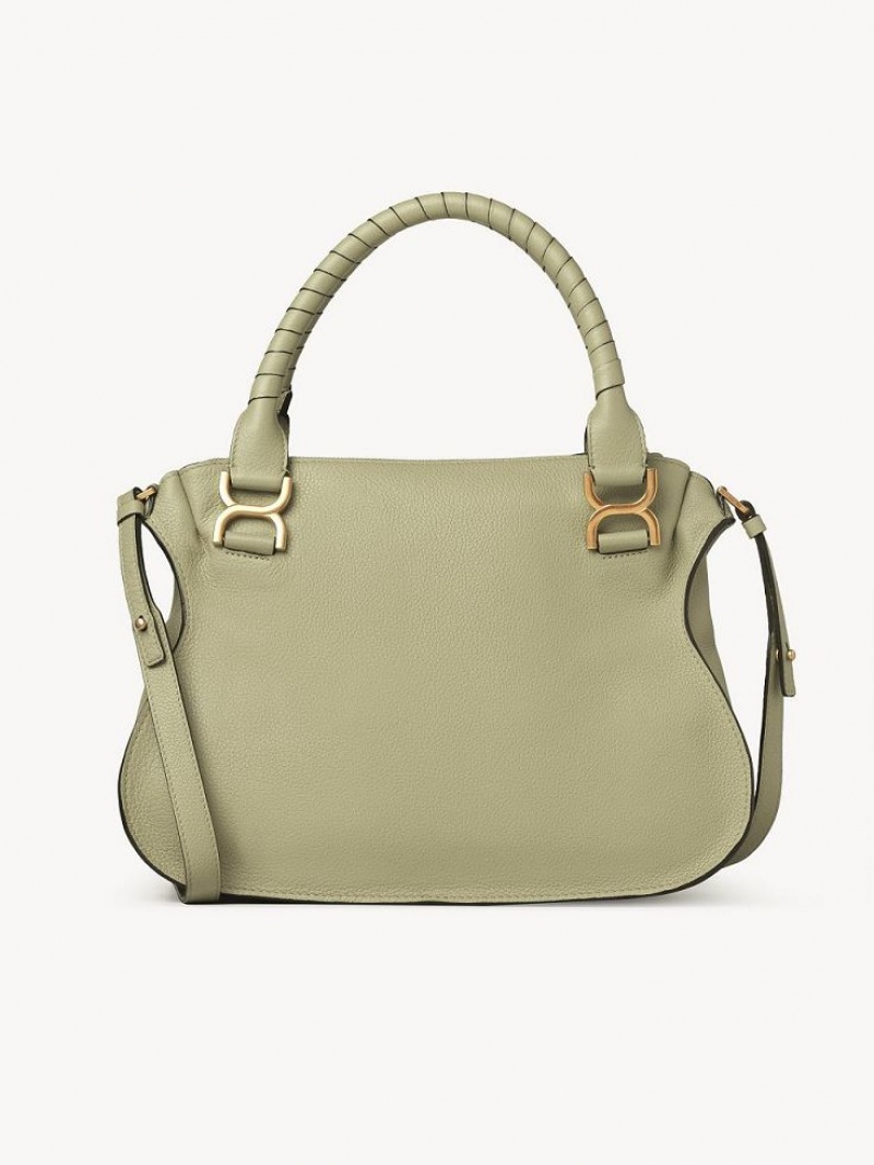 Chloe Marcie Double Carry Crossbody Bags FADED GREEN | CHE-SR13538