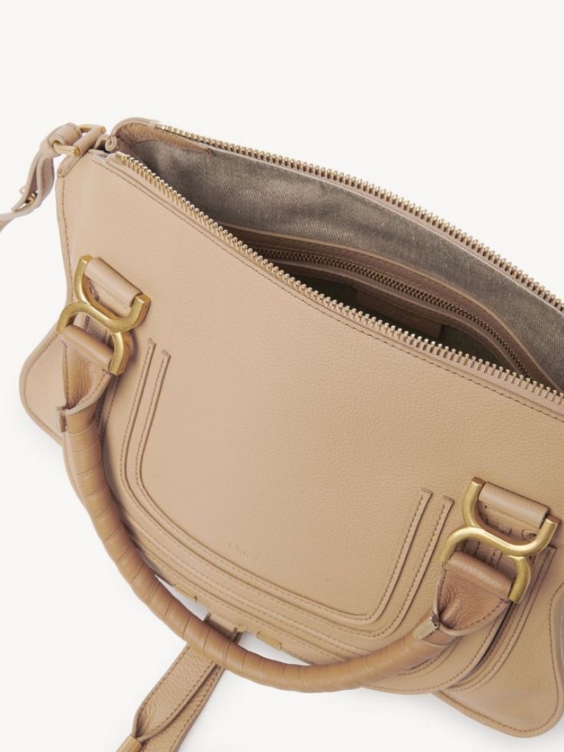 Chloe Marcie Double Carry Crossbody Bags MILKY BROWN | CHE-SR13583