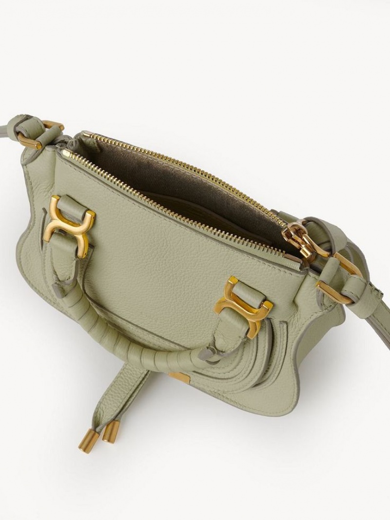 Chloe Marcie Double Carry Mini Bags FADED GREEN | CHE-SR13674