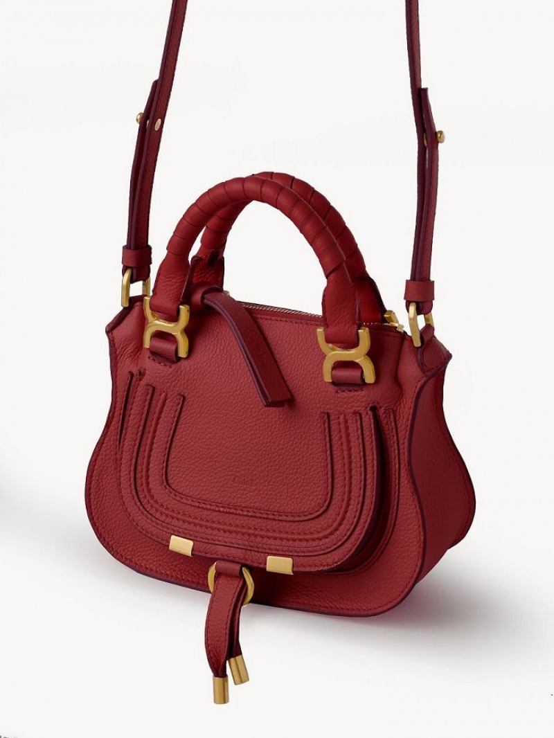 Chloe Marcie Double Carry Mini Bags REDDISH PINK | CHE-SR13712