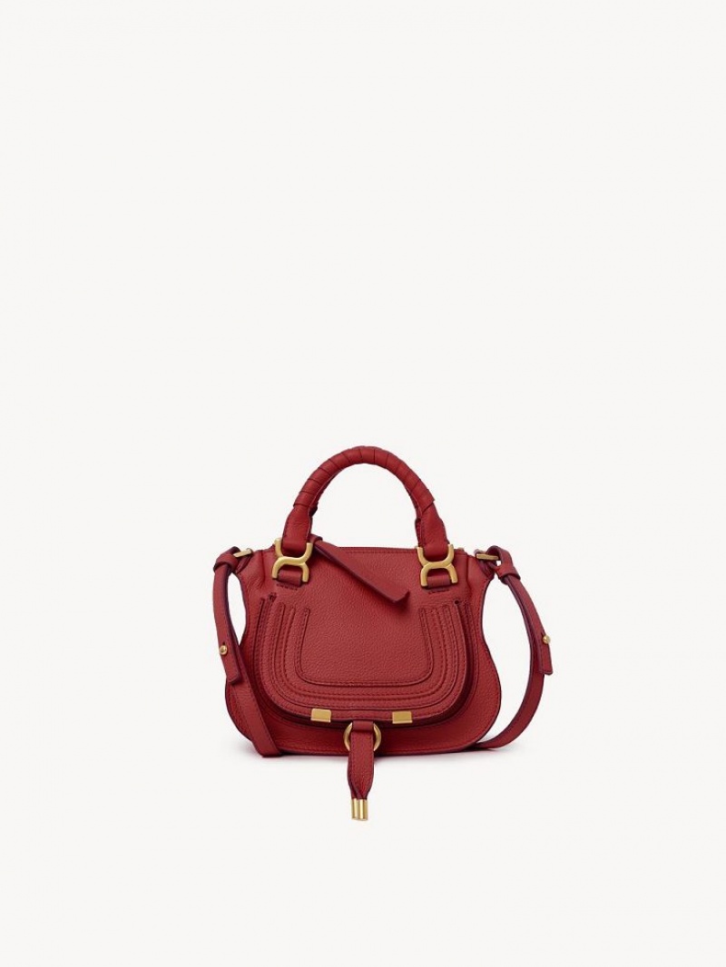 Chloe Marcie Double Carry Mini Bags REDDISH PINK | CHE-SR13712