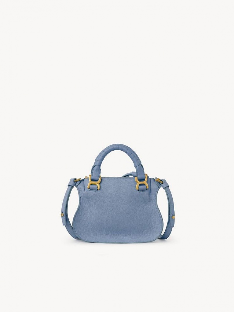 Chloe Marcie Double Carry Mini Bags Shady Cobalt | CHE-SR13724