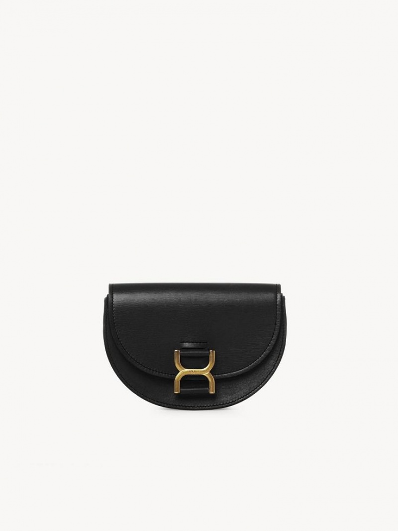 Chloe Marcie Flap Mini Bags Black | CHE-SR13710