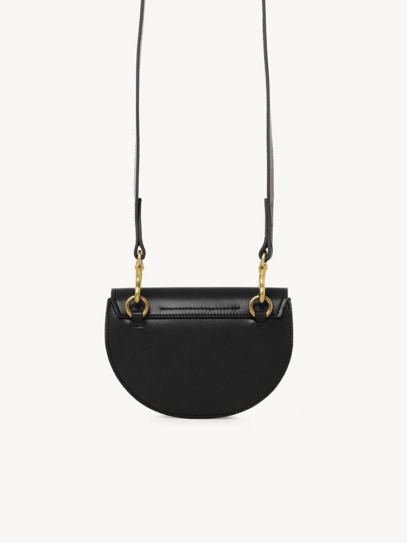 Chloe Marcie Flap Mini Bags Black | CHE-SR13710