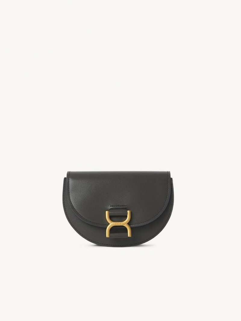 Chloe Marcie Flap Mini Bags Elephant Grey | CHE-SR13711