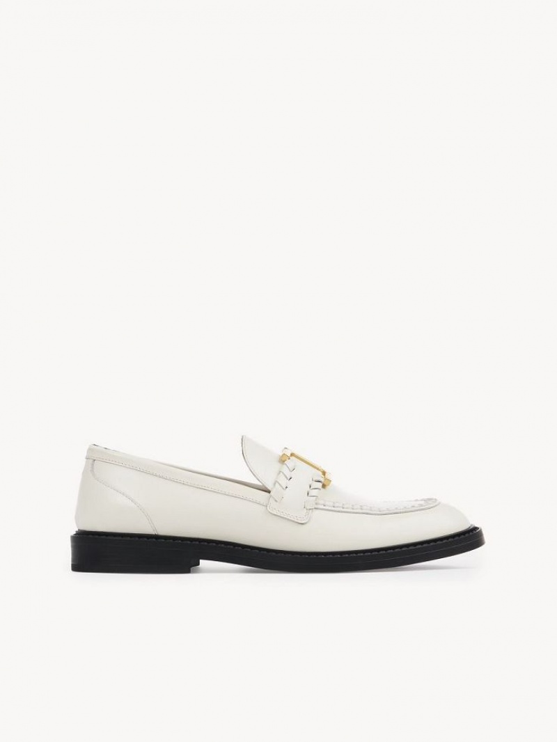 Chloe Marcie Loafer Eggshell | CHE-SR14250