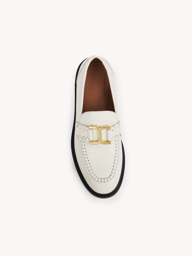 Chloe Marcie Loafer Eggshell | CHE-SR14250