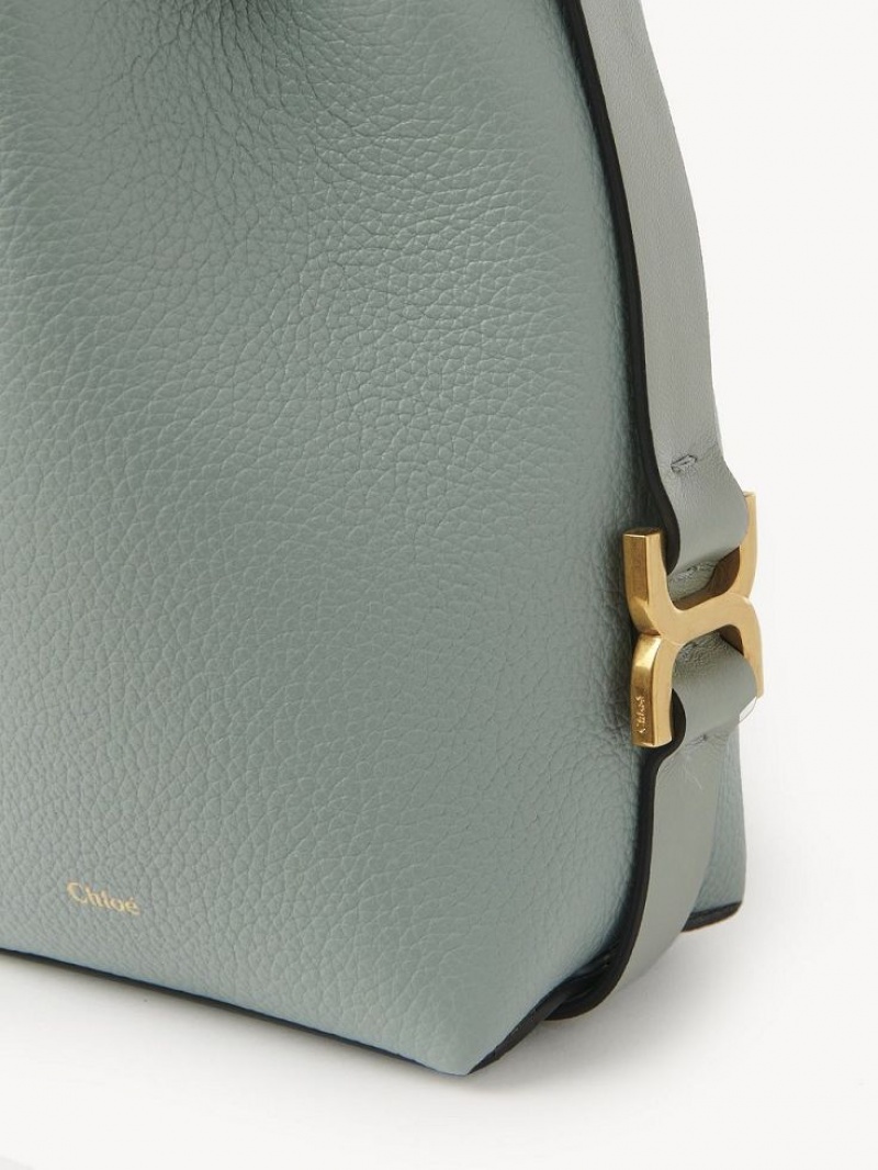 Chloe Marcie Micro Bucket Crossbody Bags BAY GREEN | CHE-SR13589