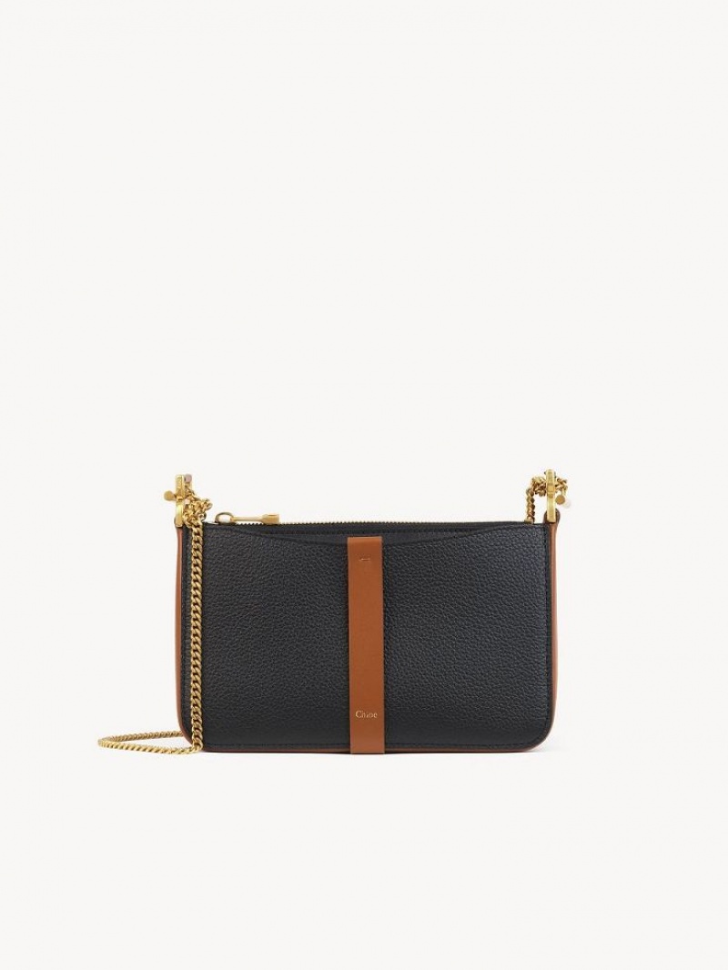 Chloe Marcie On Chain Clutches Black | CHE-SR13742