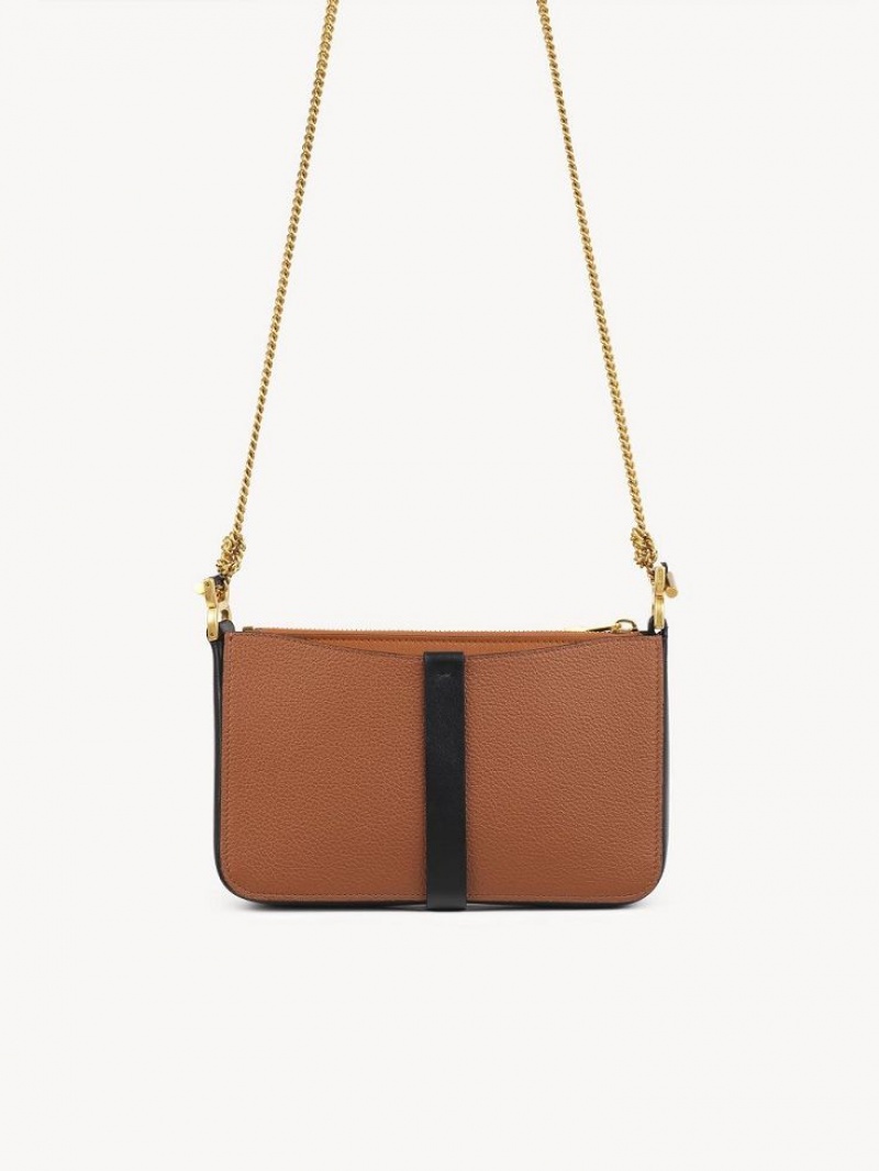 Chloe Marcie On Chain Clutches Tan | CHE-SR13743