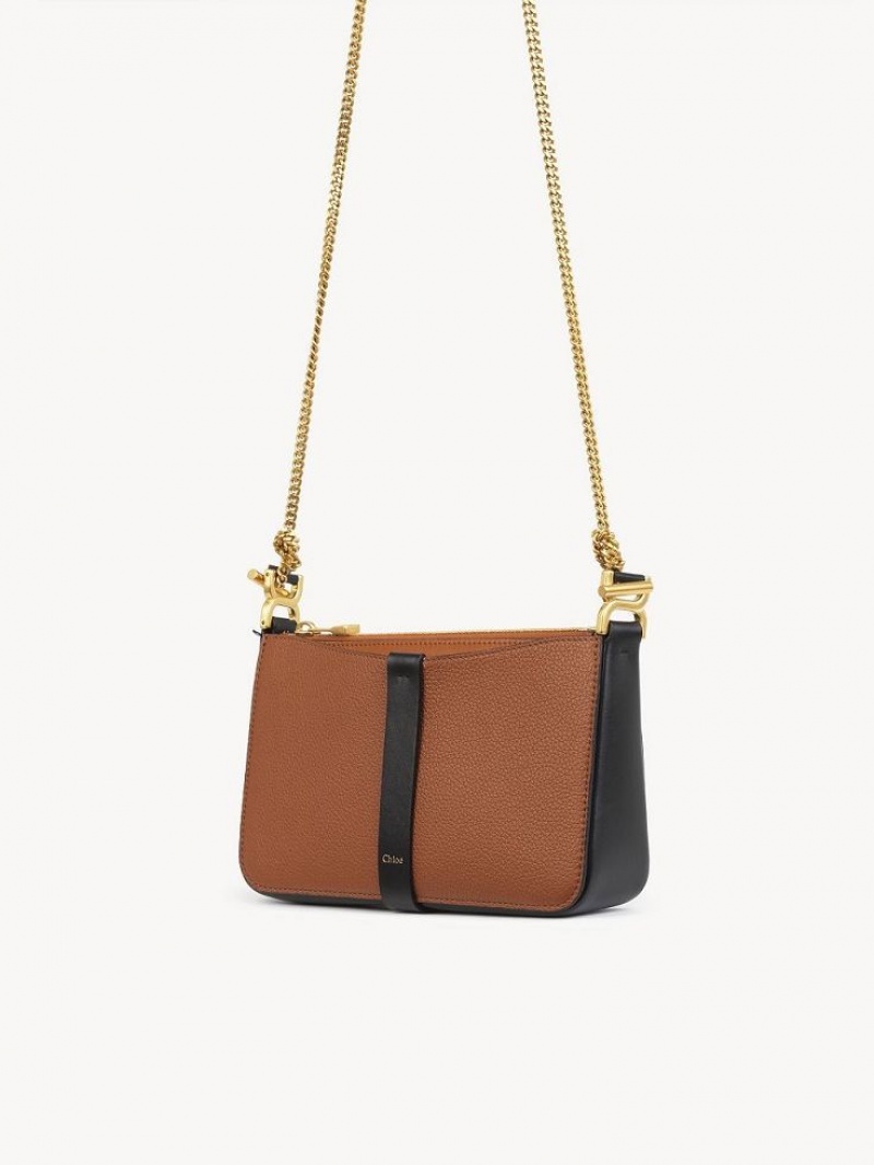 Chloe Marcie On Chain Clutches Tan | CHE-SR13743