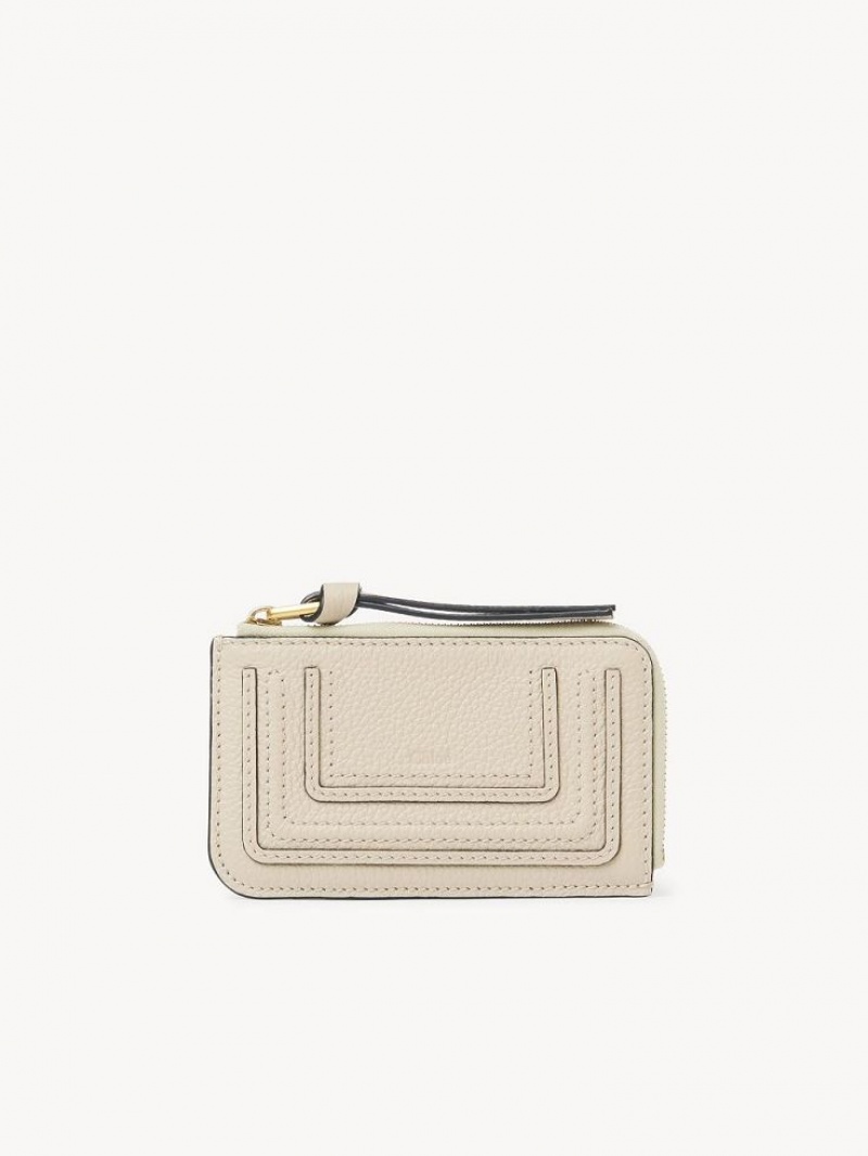 Chloe Marcie Small Coin Purses Root Beige | CHE-SR14318