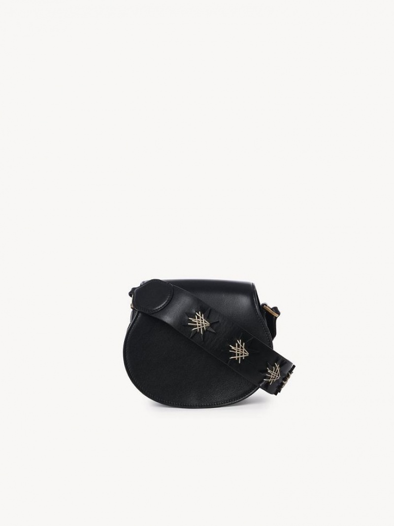 Chloe Marcie Small Crossbody Bags Black | CHE-SR13498