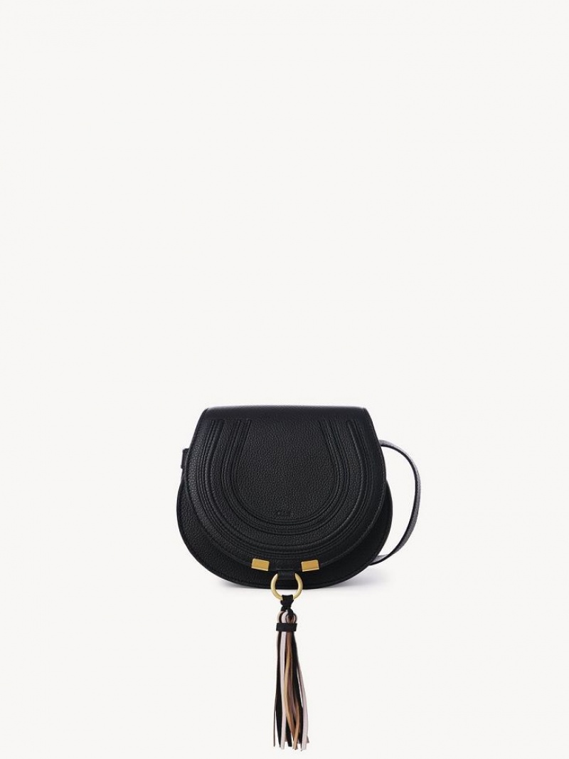 Chloe Marcie Small Crossbody Bags Black | CHE-SR13503