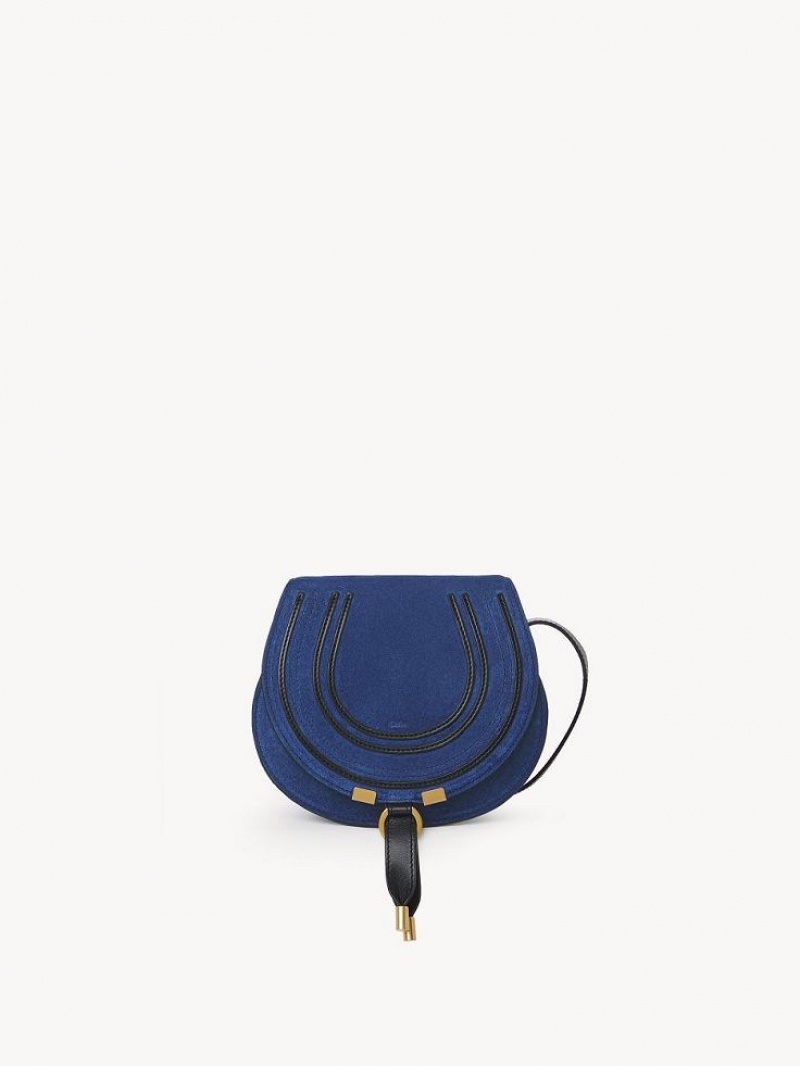 Chloe Marcie Small Crossbody Bags DEEP DENIM | CHE-SR13542