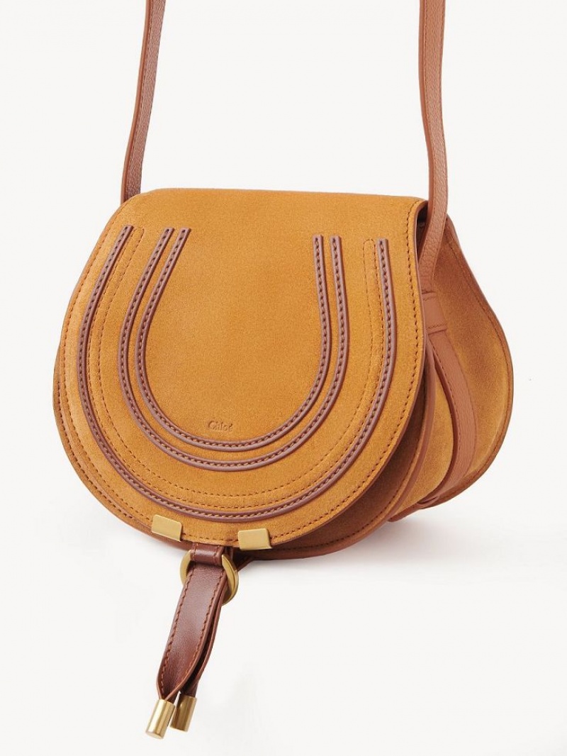 Chloe Marcie Small Crossbody Bags HENNA ORANGE | CHE-SR13483