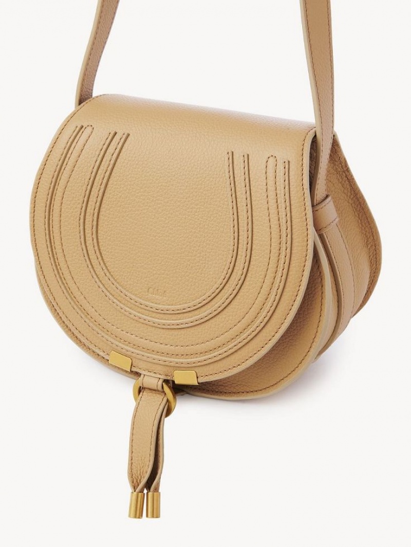 Chloe Marcie Small Crossbody Bags MILKY BROWN | CHE-SR13537