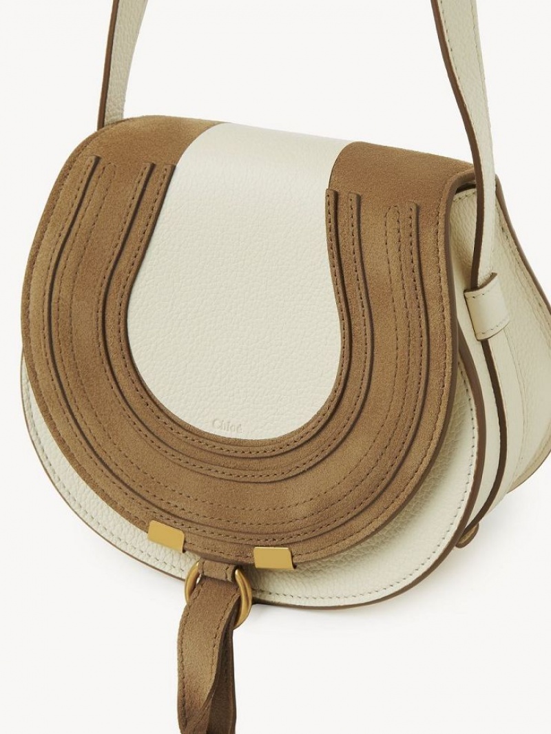 Chloe Marcie Small Crossbody Bags MISTY IVORY | CHE-SR13579